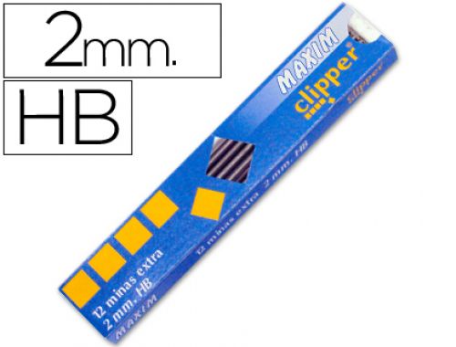 Minas alpino 2 mm -estojo de 12 minas , Clipper , 4984 , 8413240002000